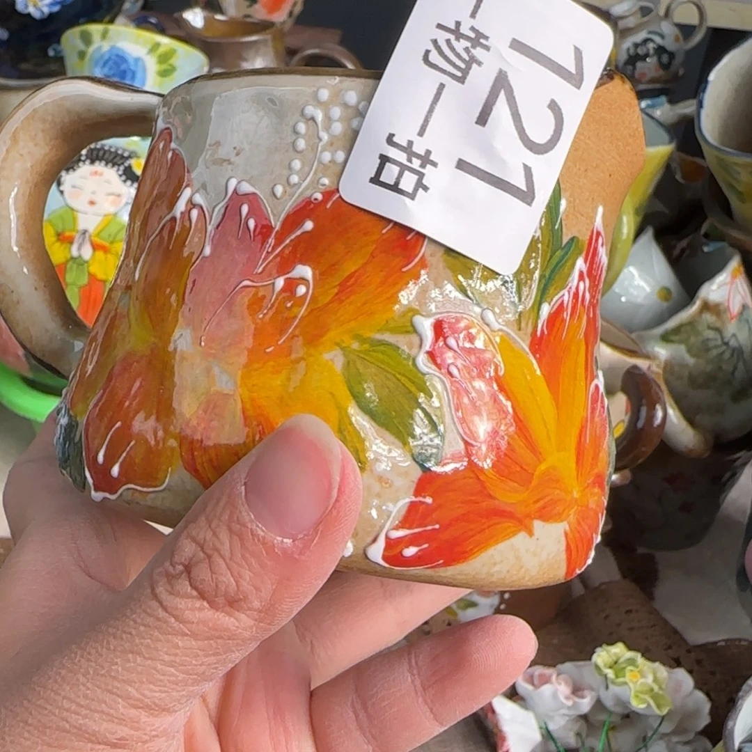 景德镇釉下彩陶瓷微瑕121