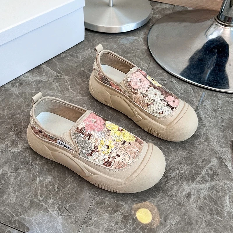 秋冬新款女生休闲百搭小白鞋板鞋BT399