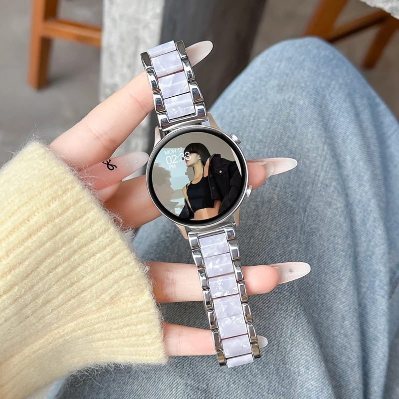 爆款智能手表女士多功能蓝牙电话圆屏健康测心率跑步运动手表时尚