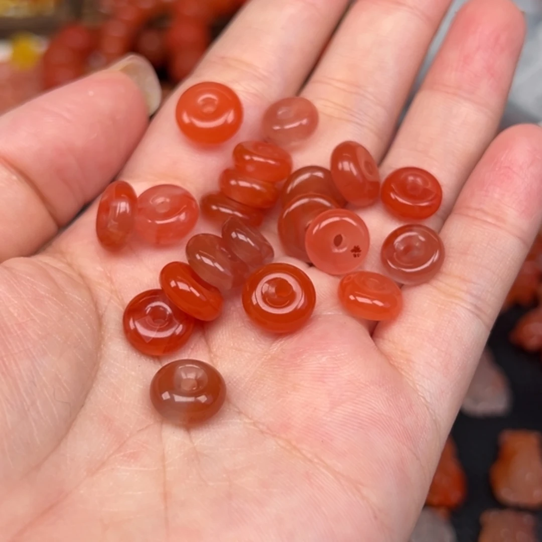 南红玛瑙未镶嵌吊坠(不含链)