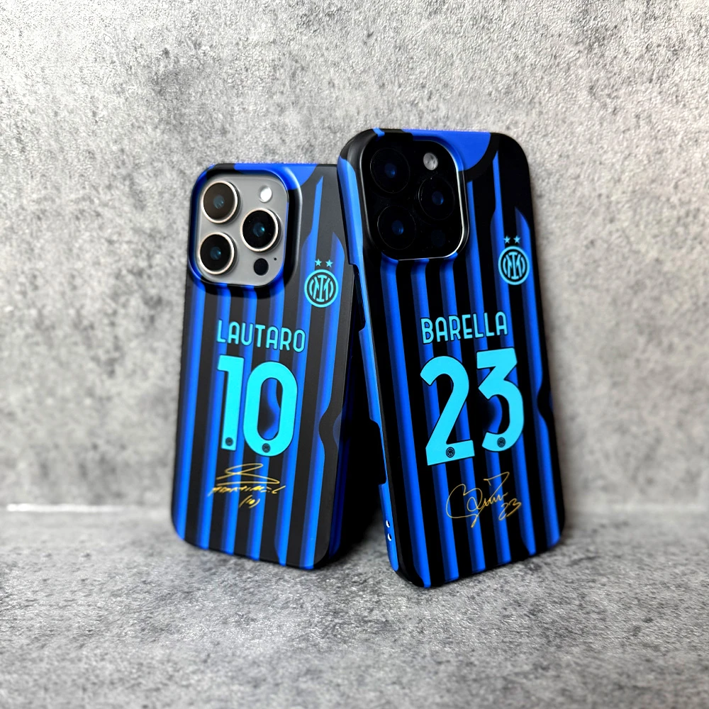 25-26赛季国际米兰主场球衣iphone13 16proMAX15Proplus 14手机壳