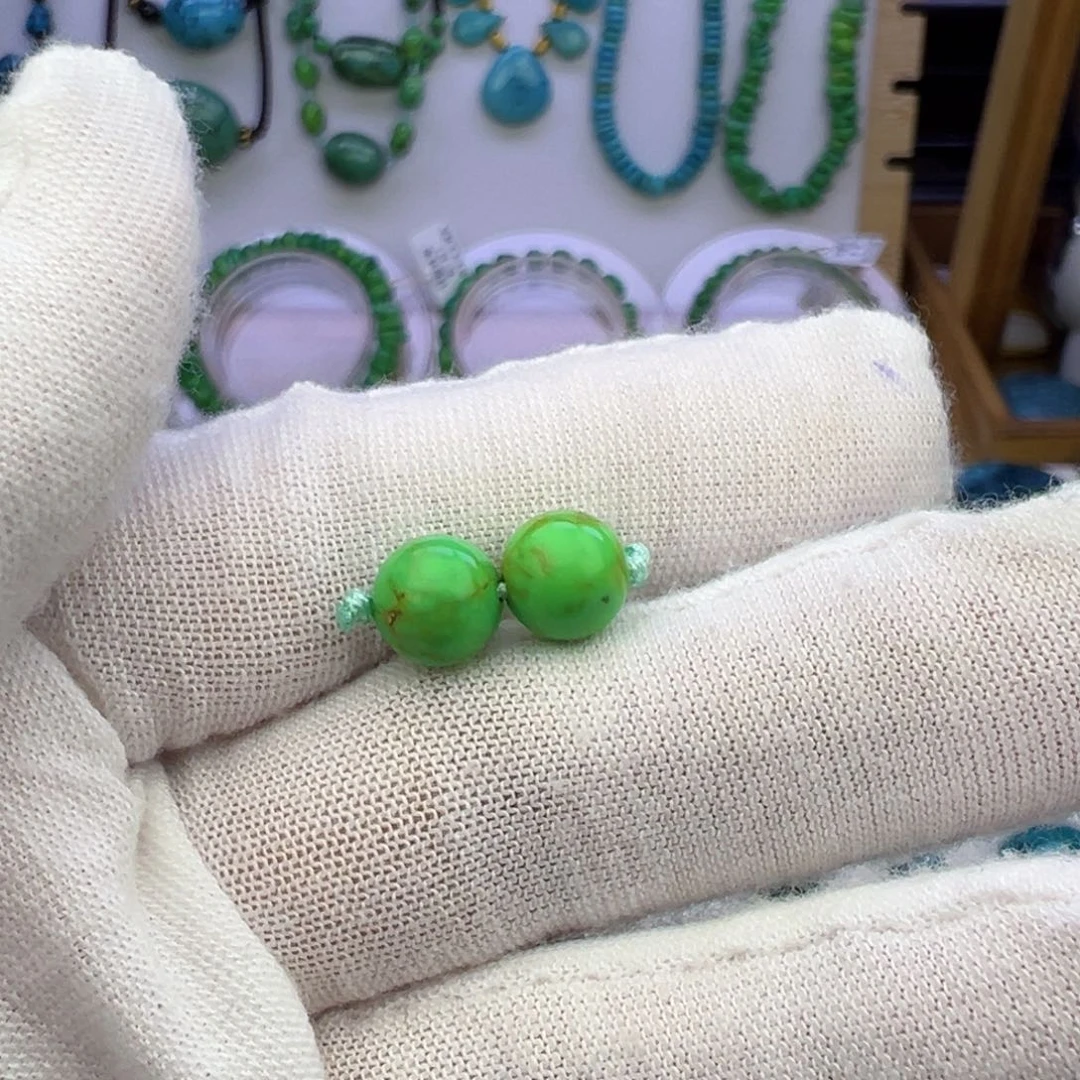 菜籽绿圆珠7.5mm兰