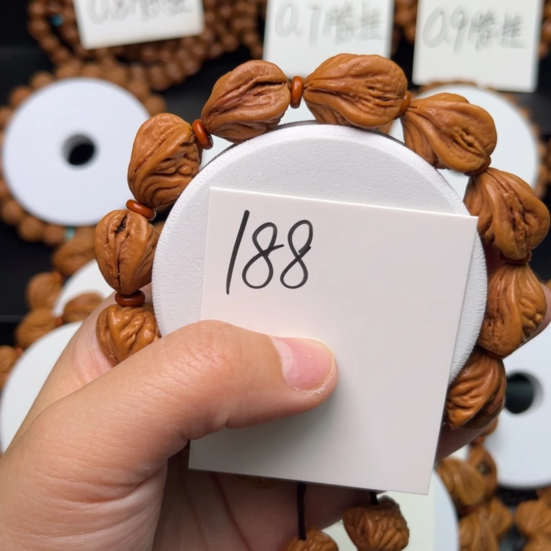 手串桃核秦岭龙纹桃核14生命之源