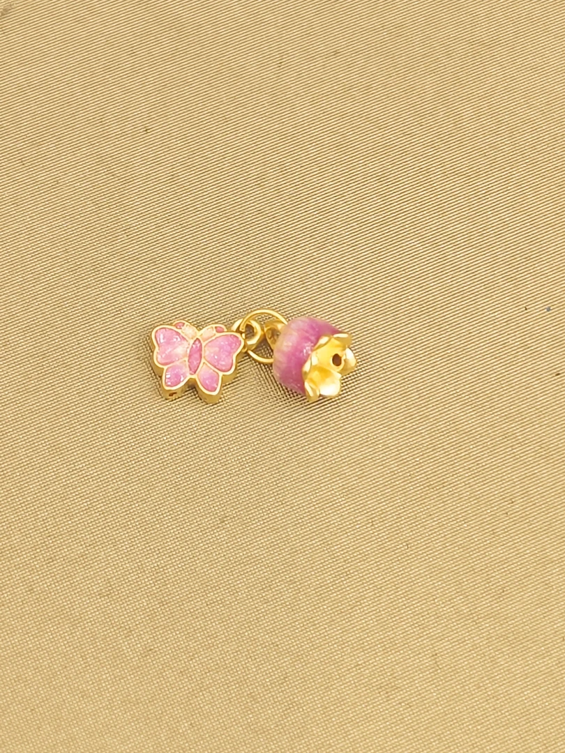 足金999饰品珐琅彩转运珠