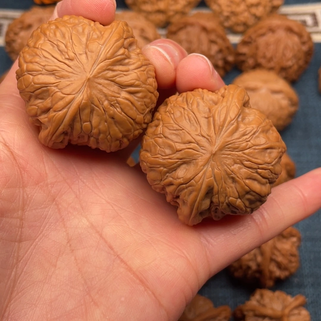 把件文玩核桃42全品毕业球铁锤