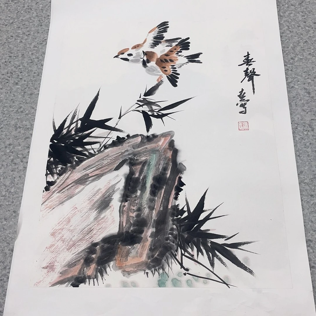 国画1.4平尺国画作品