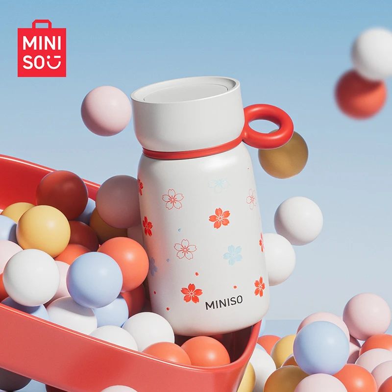 名创优品迷你保温杯女高颜值小巧便携2025新款学生随行口袋水杯子