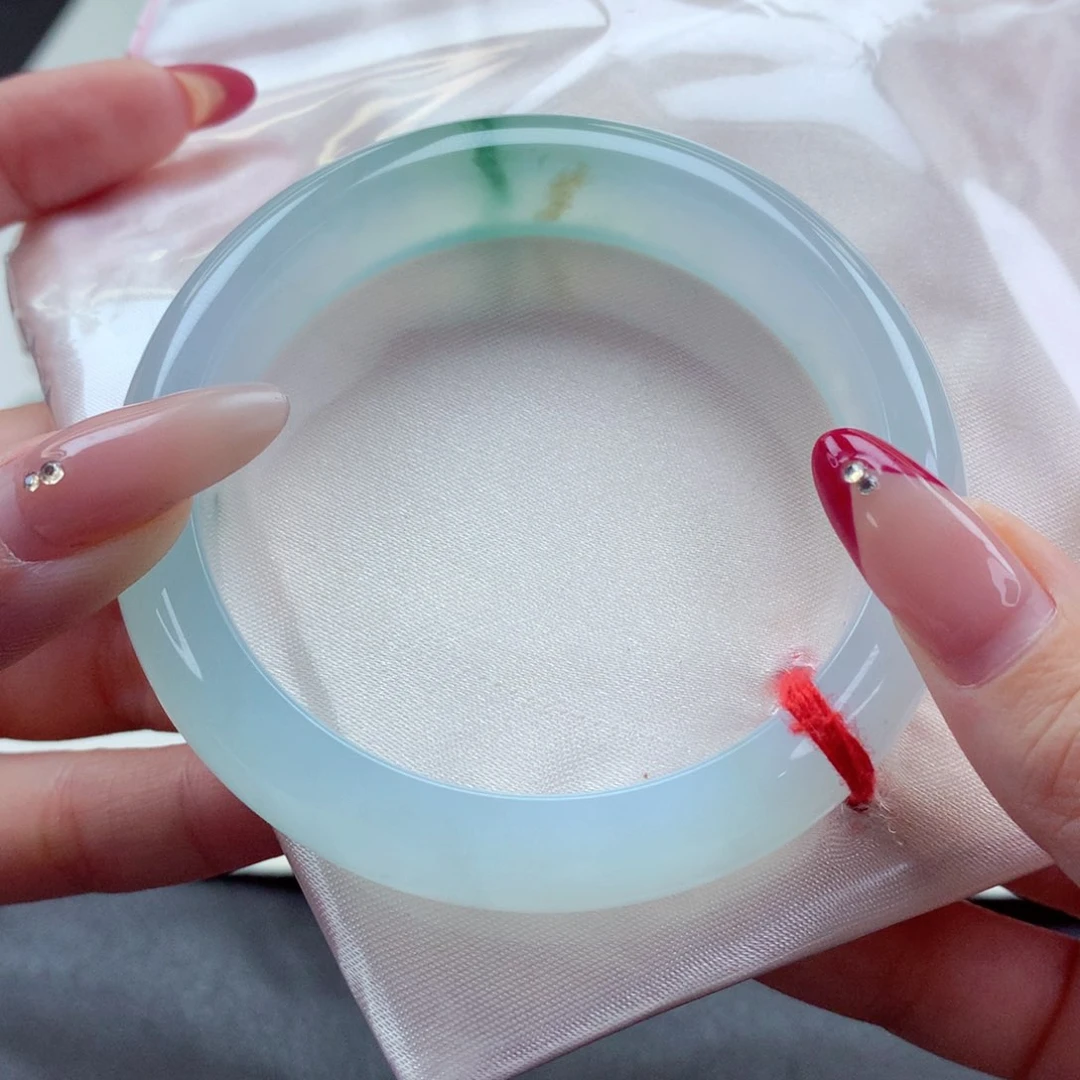 未镶嵌手镯翡翠9913小楼又东风 种老起荧 无纹裂