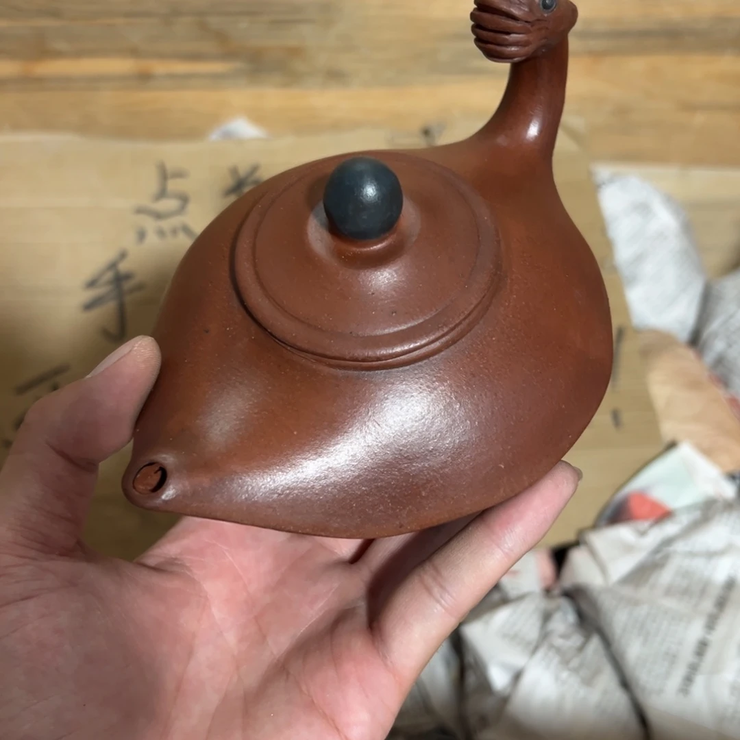 老厂紫砂壶一件！