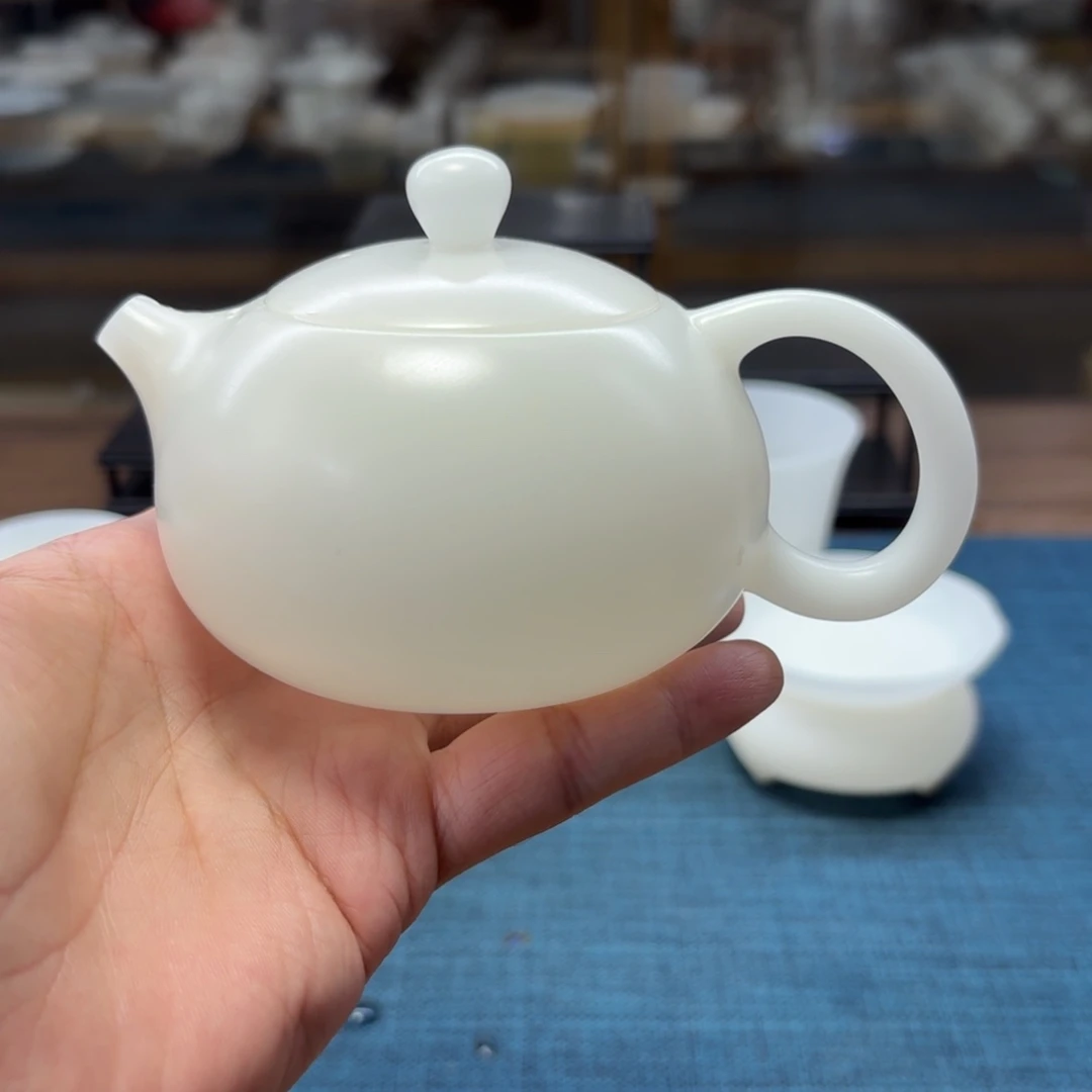 素烧薄胎璞玉冰种