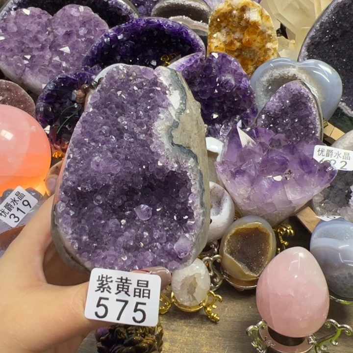 未镶嵌大型摆件（非配饰）紫晶575