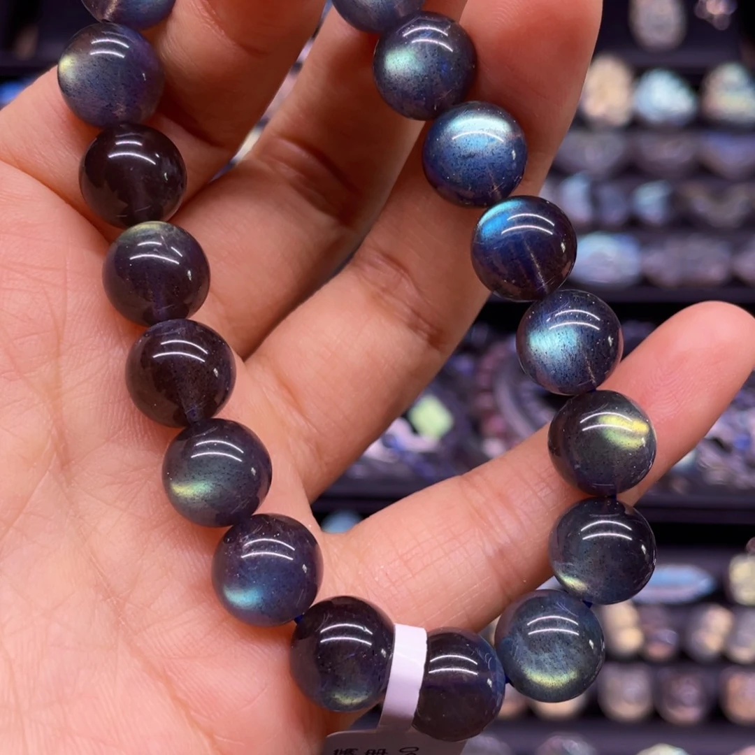 未镶嵌手串长石R10.8左右