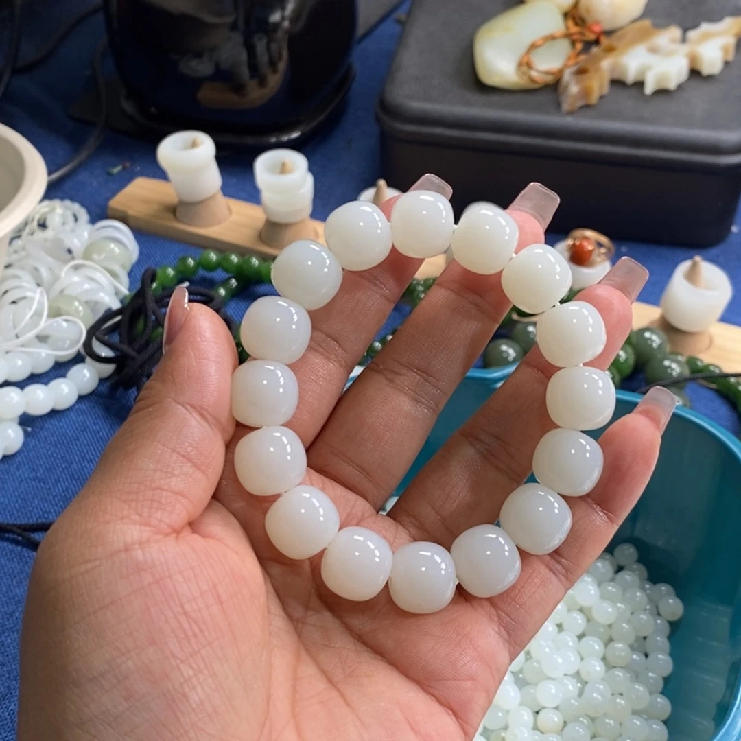 未镶嵌手链和田玉（糖玉）观**舍