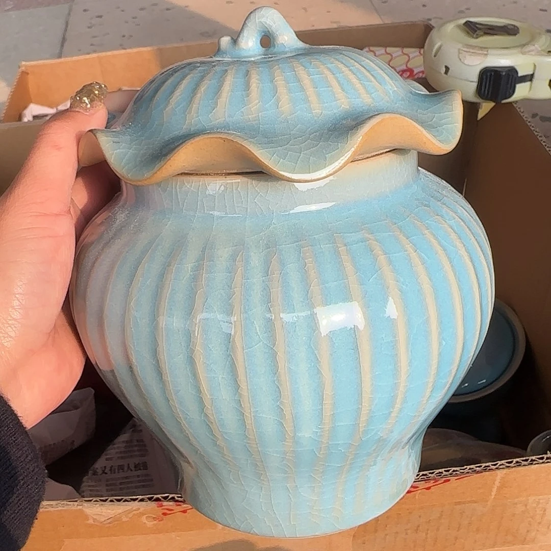 陶摆件郑家钧窑摆件