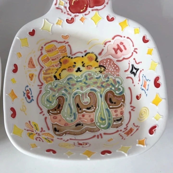 手绘高温釉下彩陶瓷.**.