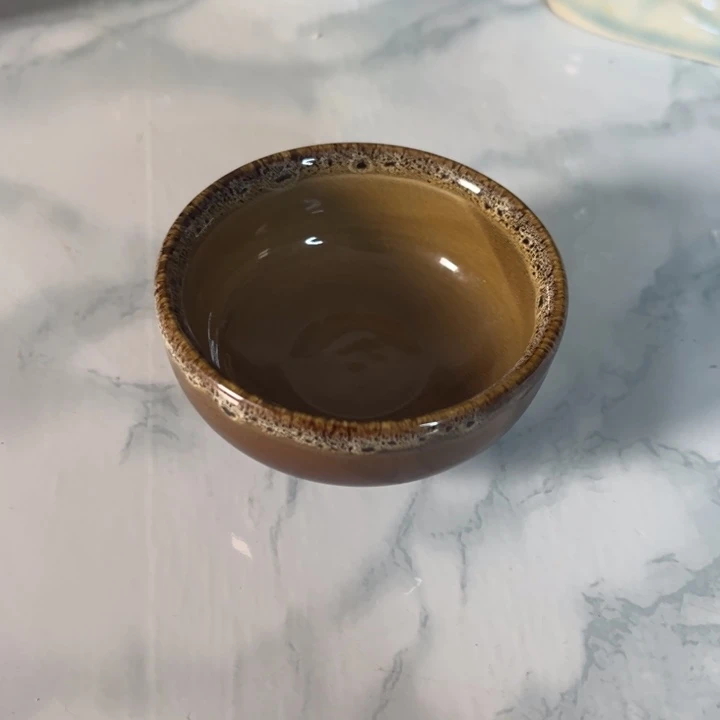 瓷片窑变款口杯么么么