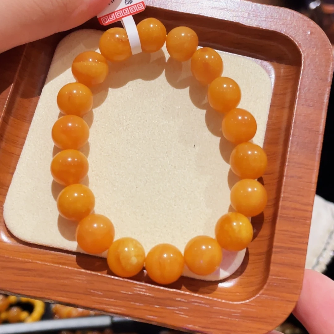 蜜蜡未镶嵌手链手串
