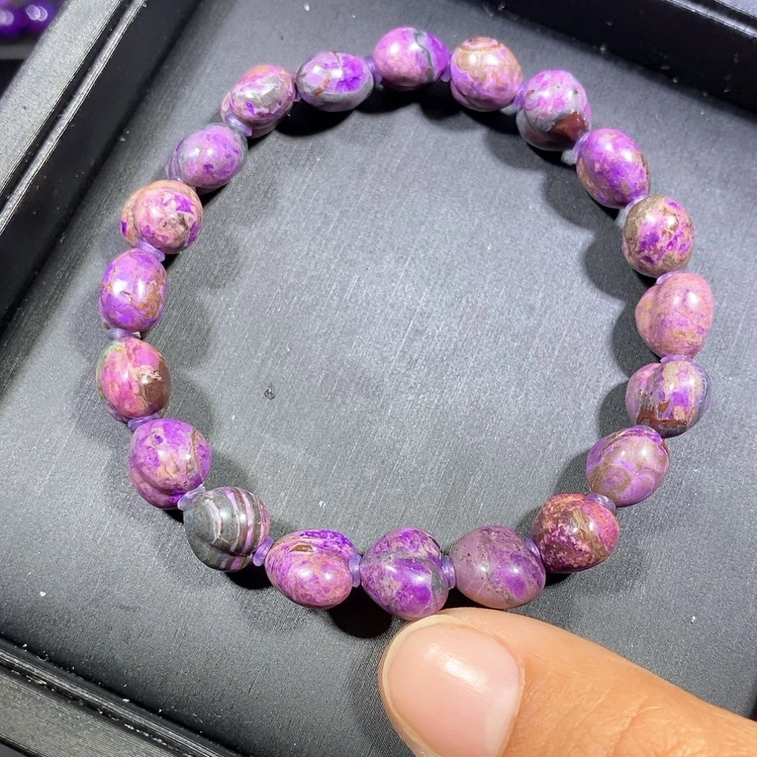 苏纪石（舒俱来）未镶嵌南非老矿舒俱来泥地屁桃