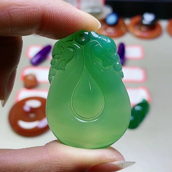 玛瑙/玉髓吊坠(不含链)未镶嵌用****9