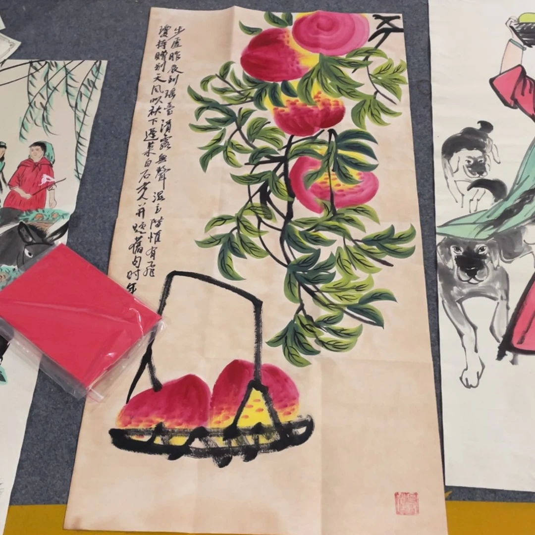 年画画作品欣赏等作品