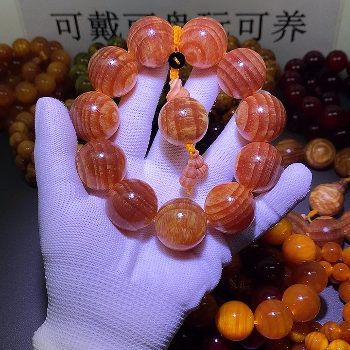 松木（琥珀木）手串/手链2.5 高货原生态