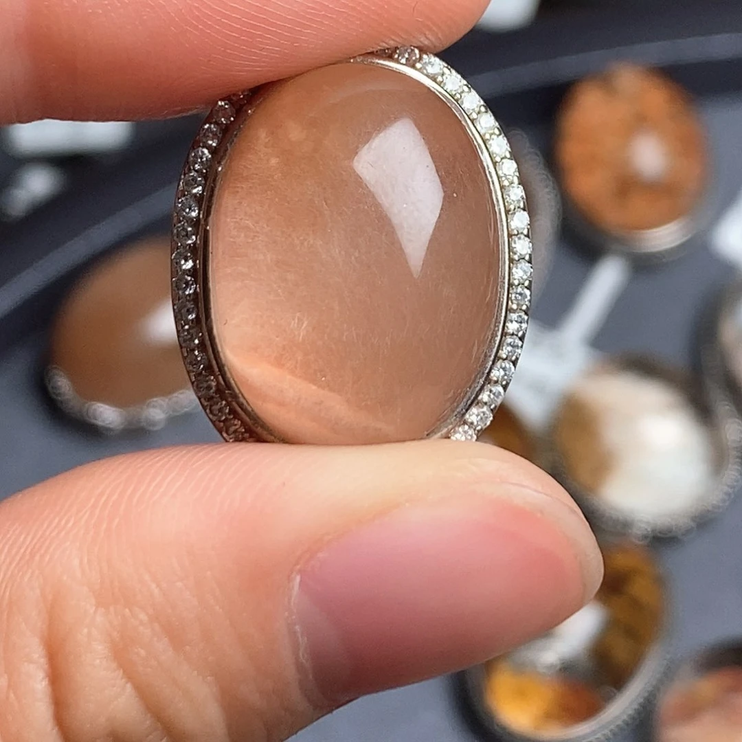 银S925镶嵌颈饰水晶?****