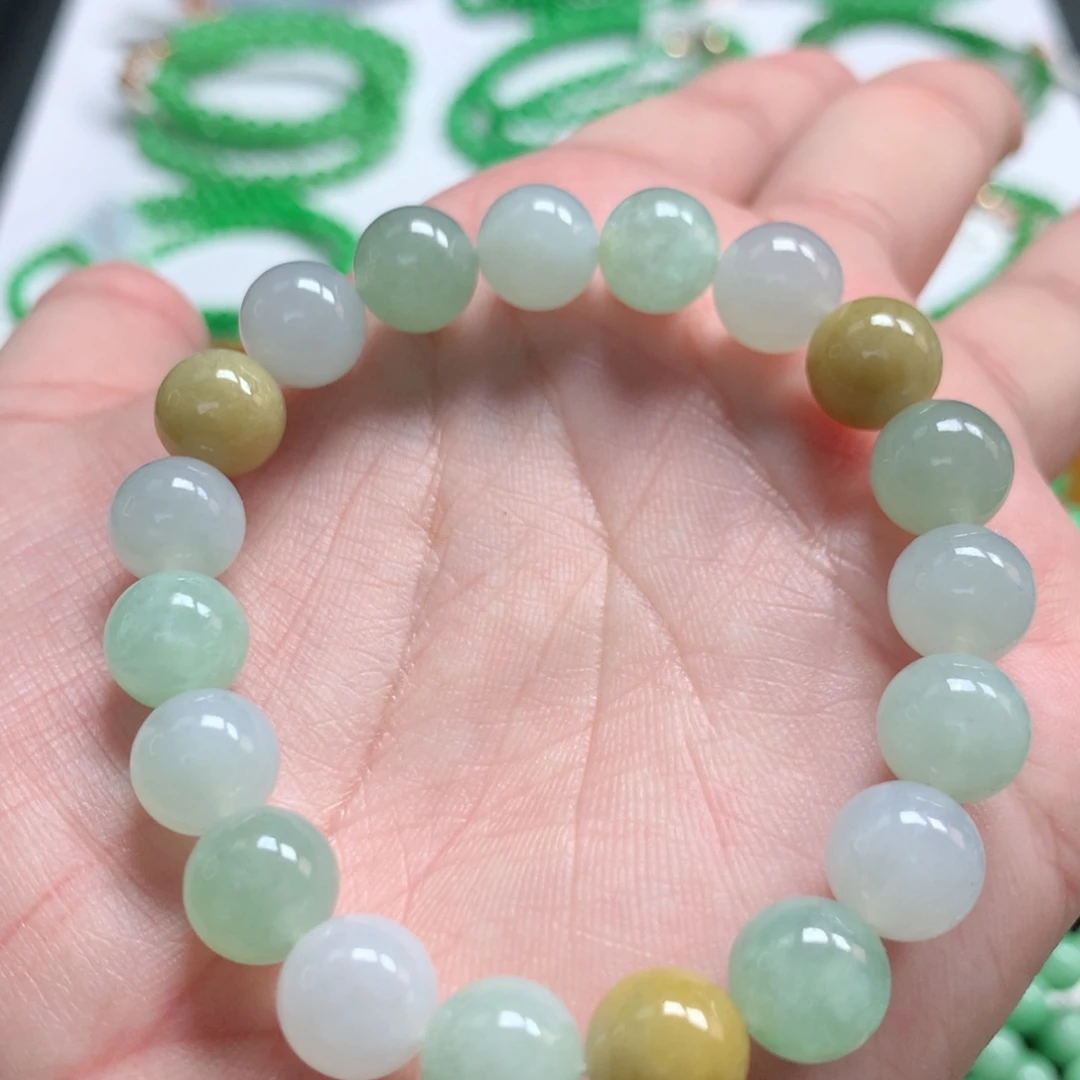 翡翠未镶嵌手链翡翠
