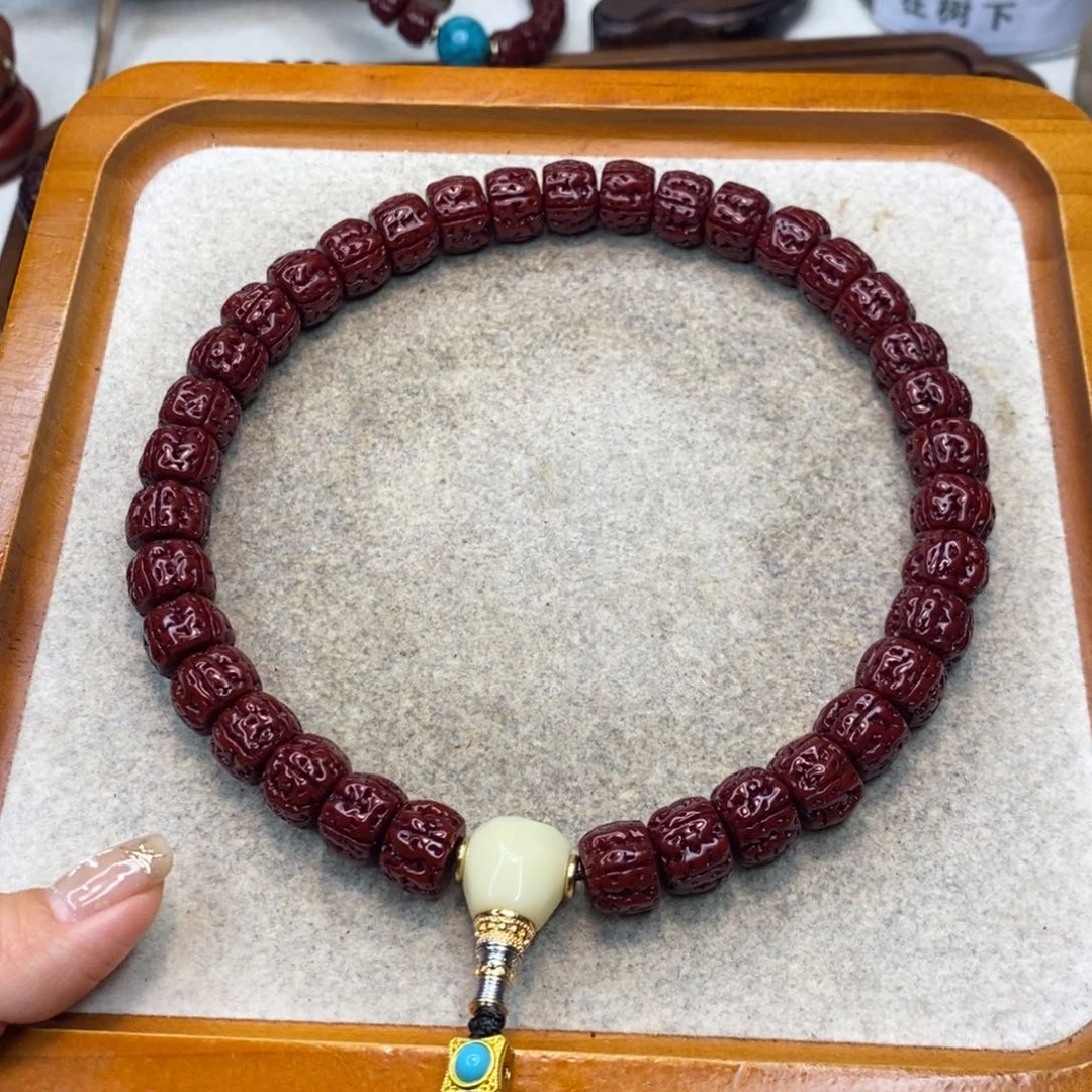 金刚菩提吊坠盘龙手持12