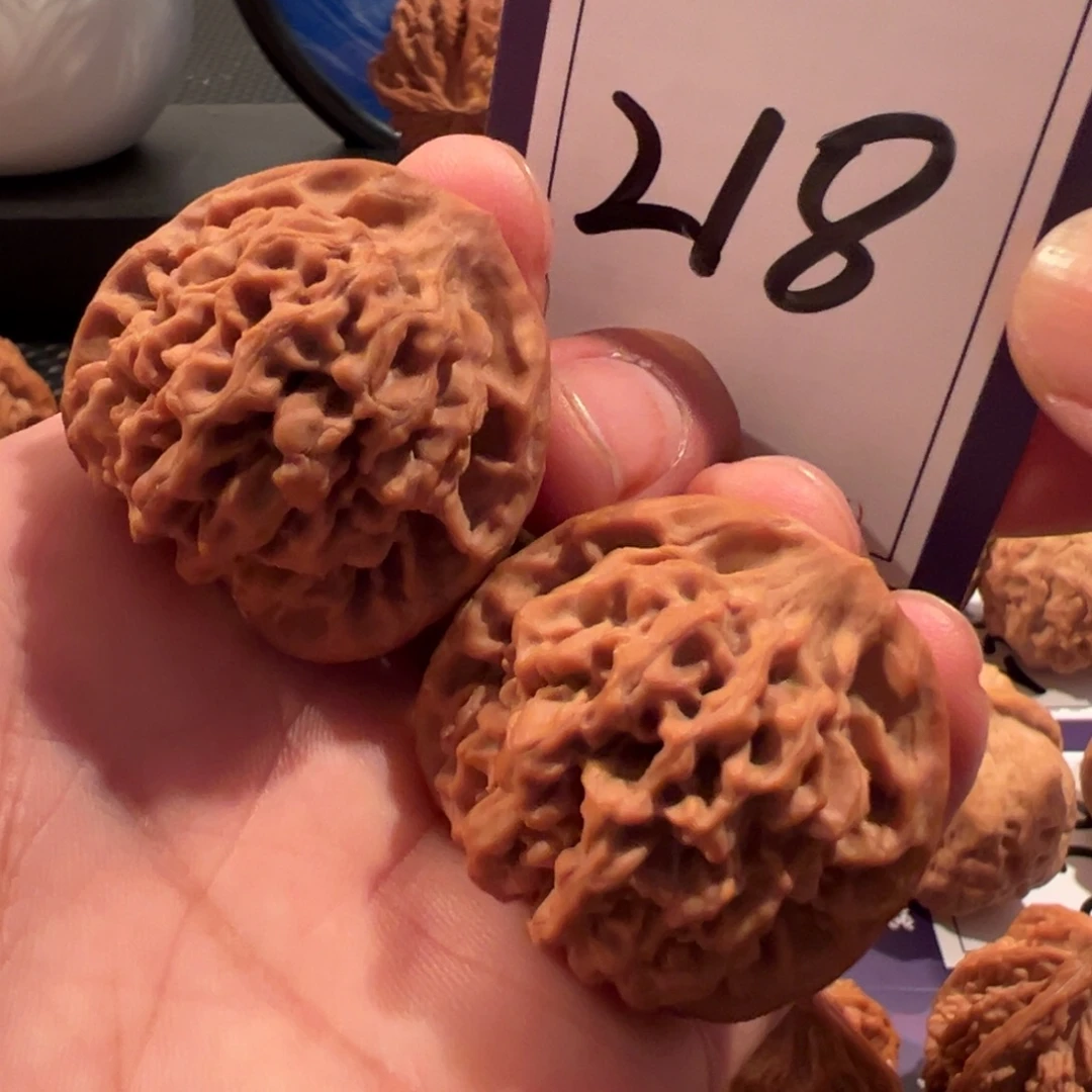 把件文玩核桃全品秦闷37.5尺寸218号