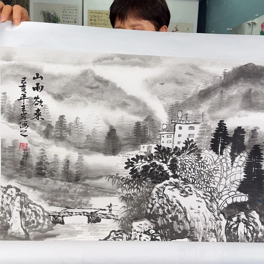 纯手绘的好看作品
