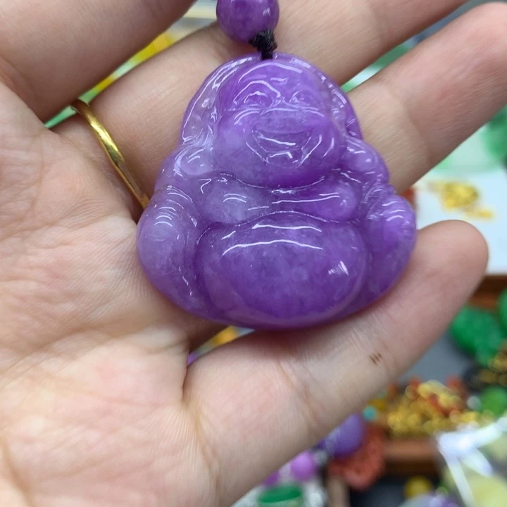 颈饰未镶嵌翡翠吊坠