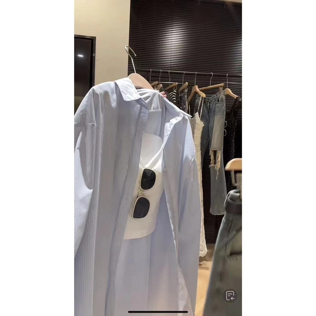 徐秋阳  精致女友  百搭时尚休闲春夏款设计感显瘦衬衫