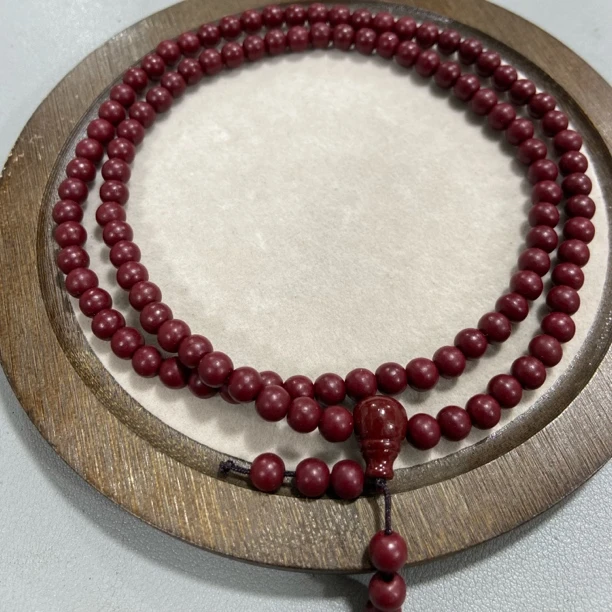 含辰砂工艺品C789辰砂手串卡0.6多圈手串