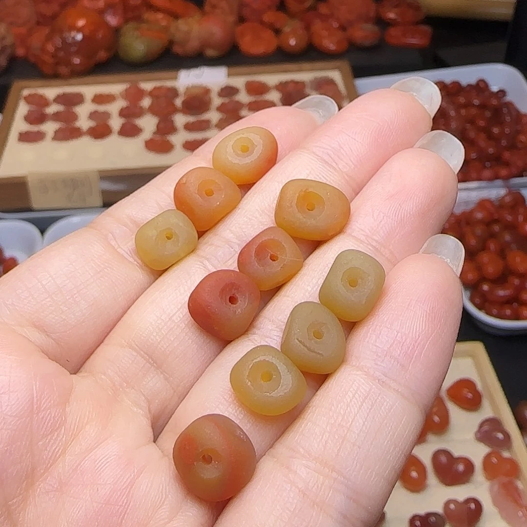 南红玛瑙未镶嵌吊坠(不含链)