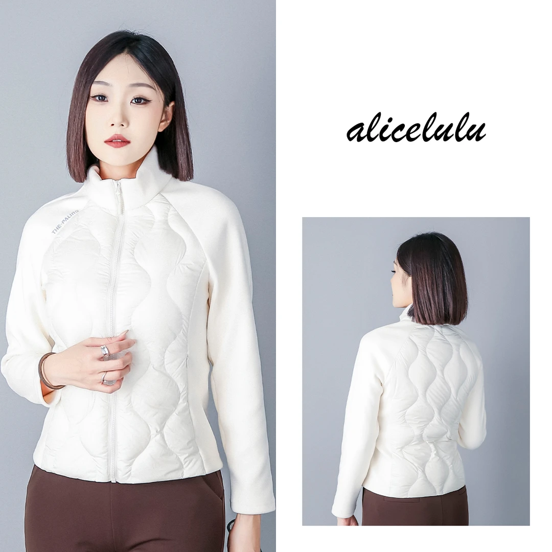 1 alicelulu“轻氧系列”羽绒服运动显瘦鹅绒护暖S2139559Kr