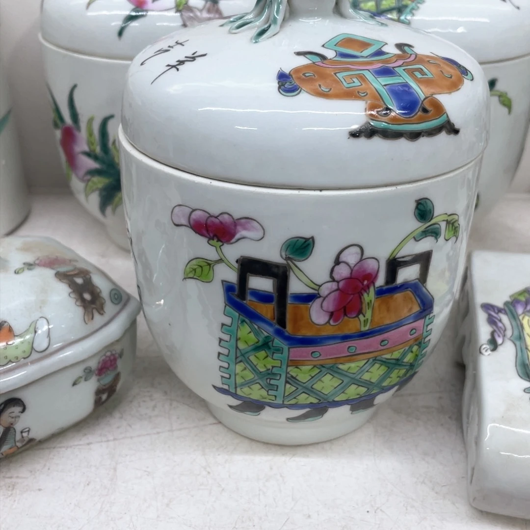 摆件手绘陶瓷作品欣赏