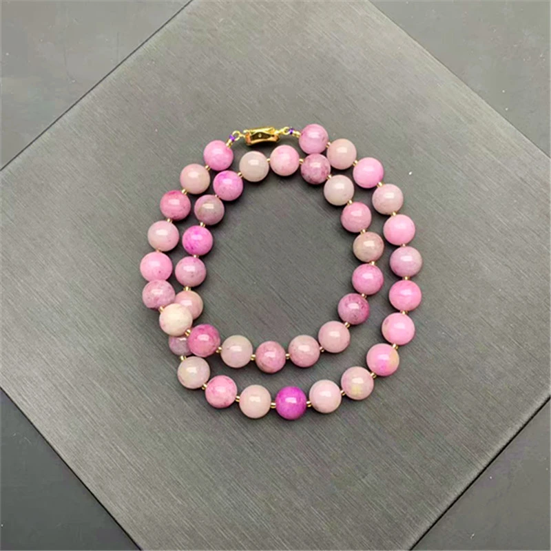 粉玉化10M项链s056多样性发一