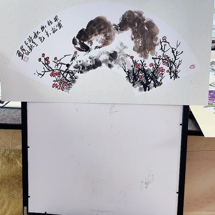 国画张圣敏先生纯手绘作品