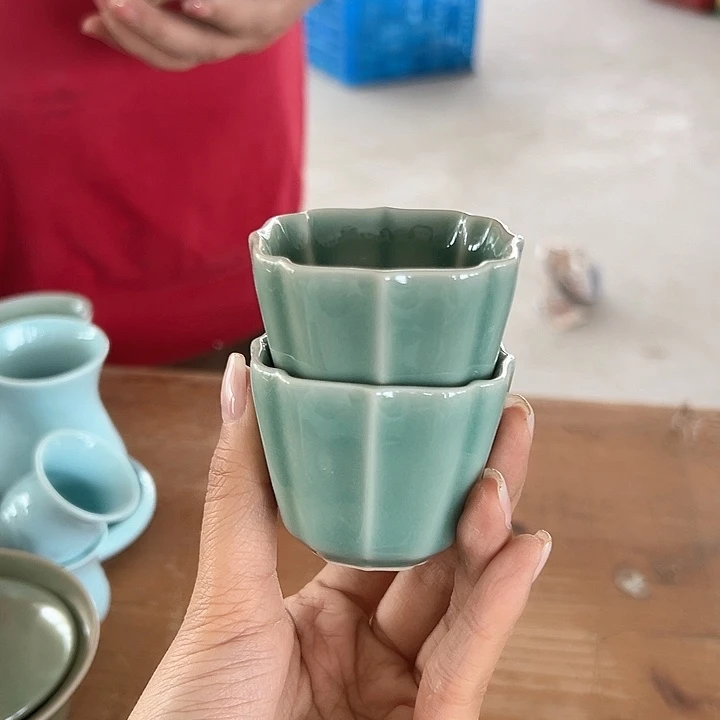 小米茶器龙泉青瓷