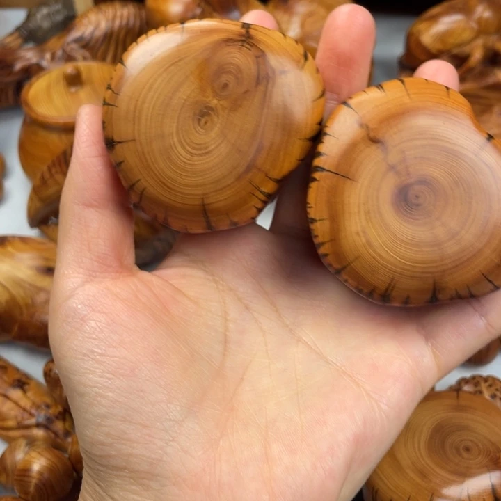 木太行虎皮黑油闻香把件任选其一