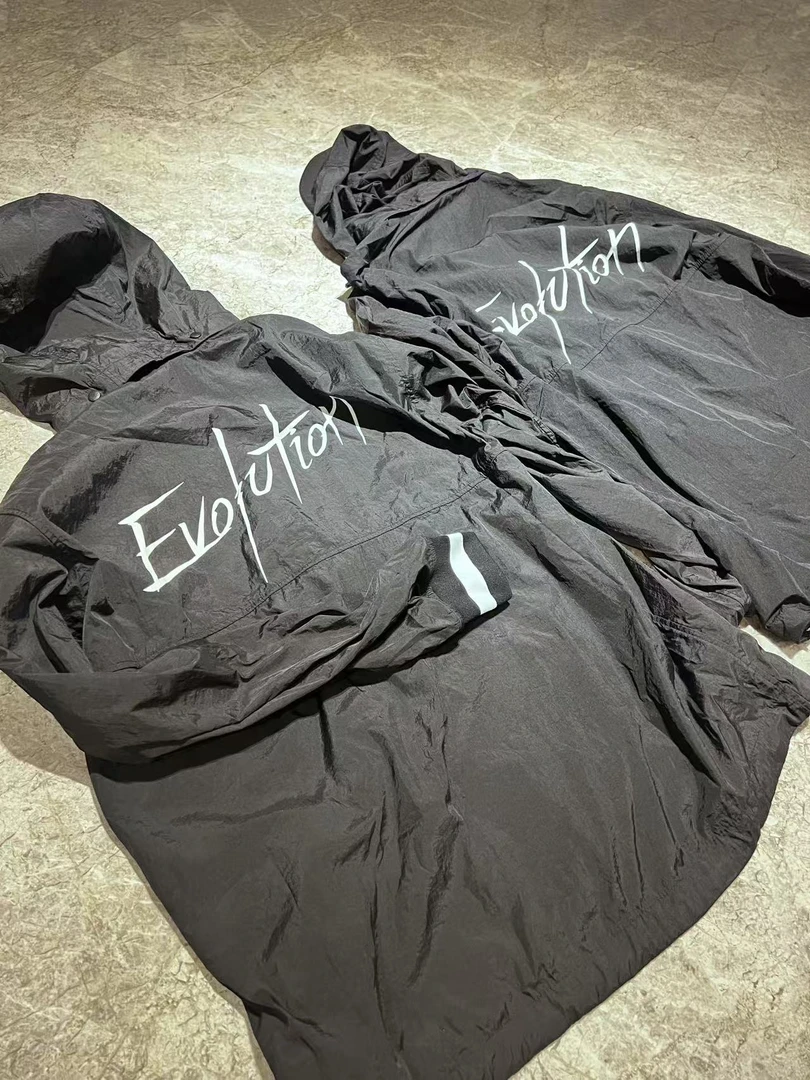 2025进化演唱会霆锋同款应援进化风衣秋季连帽风衣休闲户外长袖