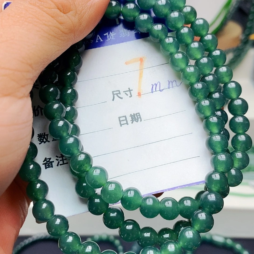 翡翠未镶嵌手链翡翠