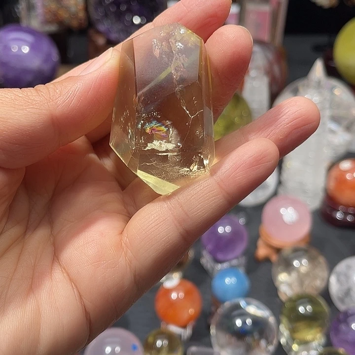 水晶珠宝半成品未镶嵌高4.6
