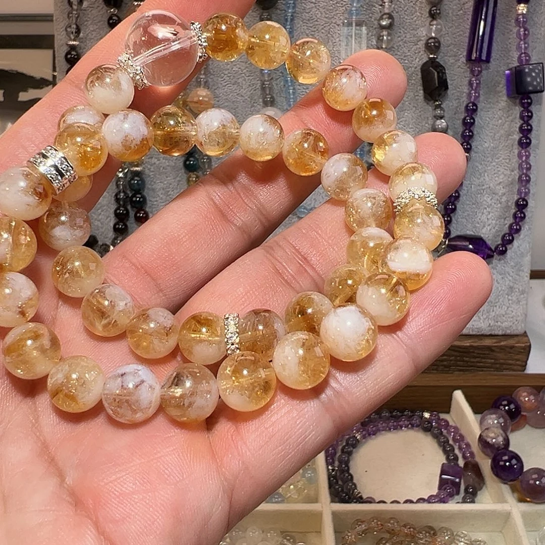 未镶嵌水晶珠宝半成品