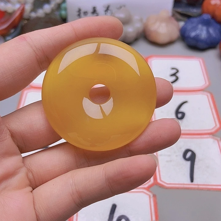 【闪购商品】未镶嵌玛瑙/玉髓珠宝半成品敬*