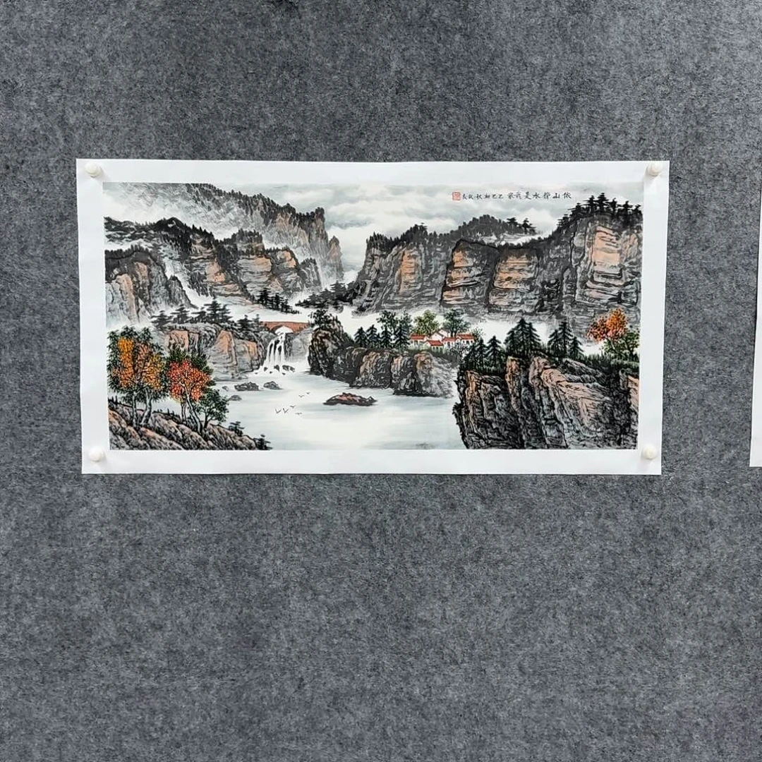 国画国画作品YQL老师