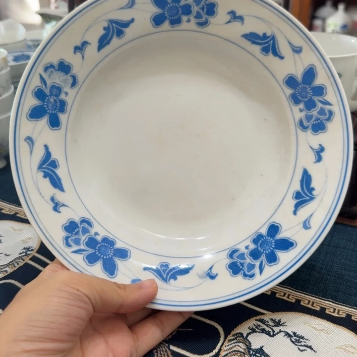 蕉***雨醴陵群力蓝双凤20.5厘米