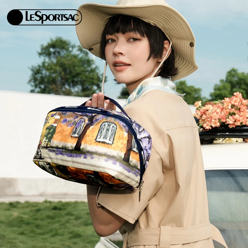 【商场同款】LeSportsac乐播诗水吉儿系列假日风旅行收纳包手提包