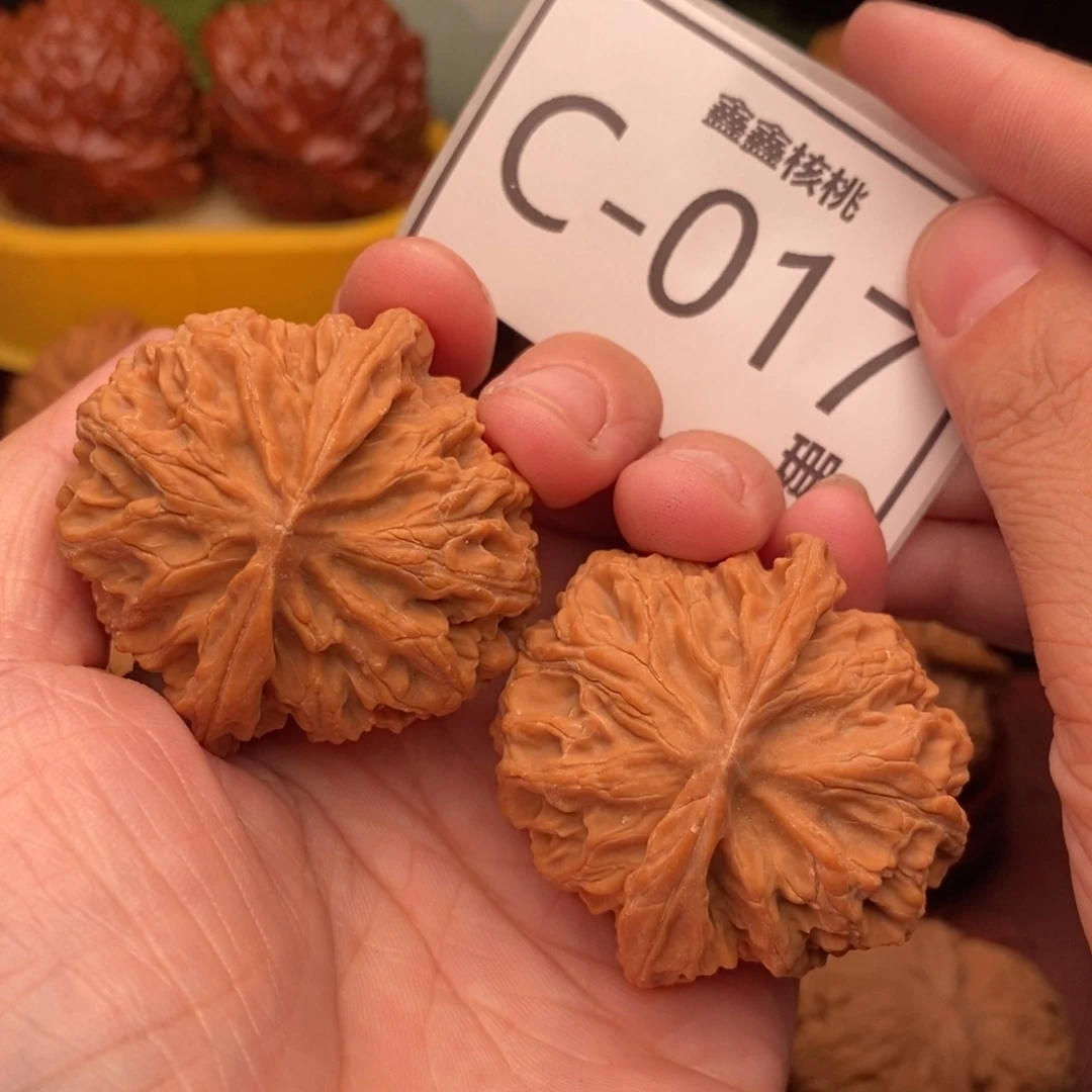 桃核把件苹果42…..