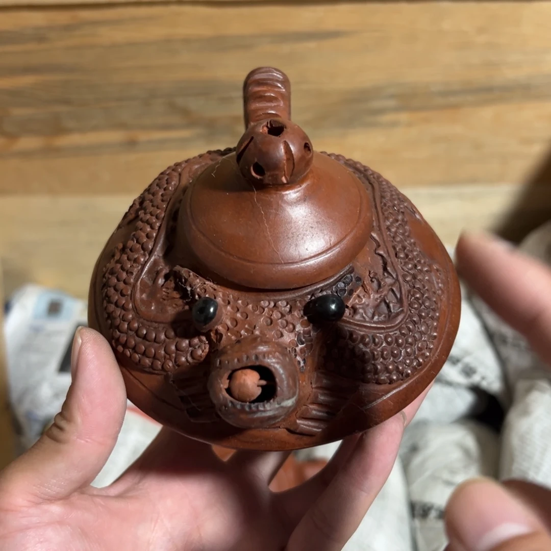 紫砂茶壶老厂紫砂壶一件！